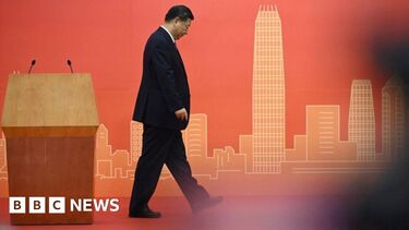 Xi Jinping in Hong Kong: Tight security as city marks 25 years of handover