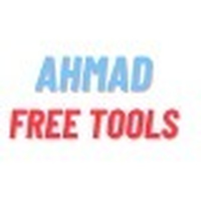 Ahmad Free Tools