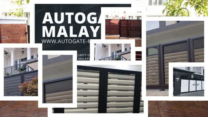 Trackless folding Aluminium Autogate Malaysia